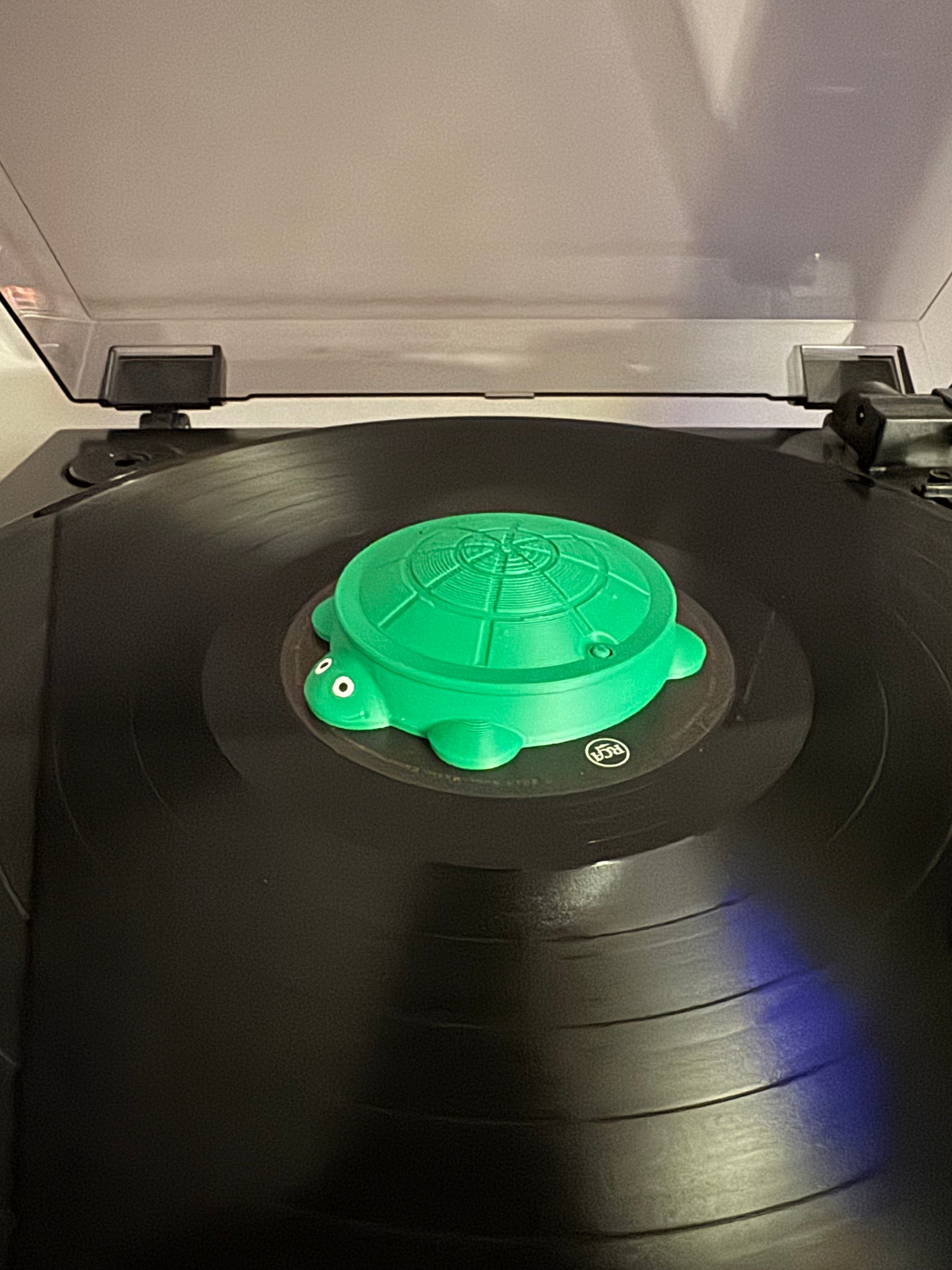 Sandpit Turtle Vinyl Record Topper