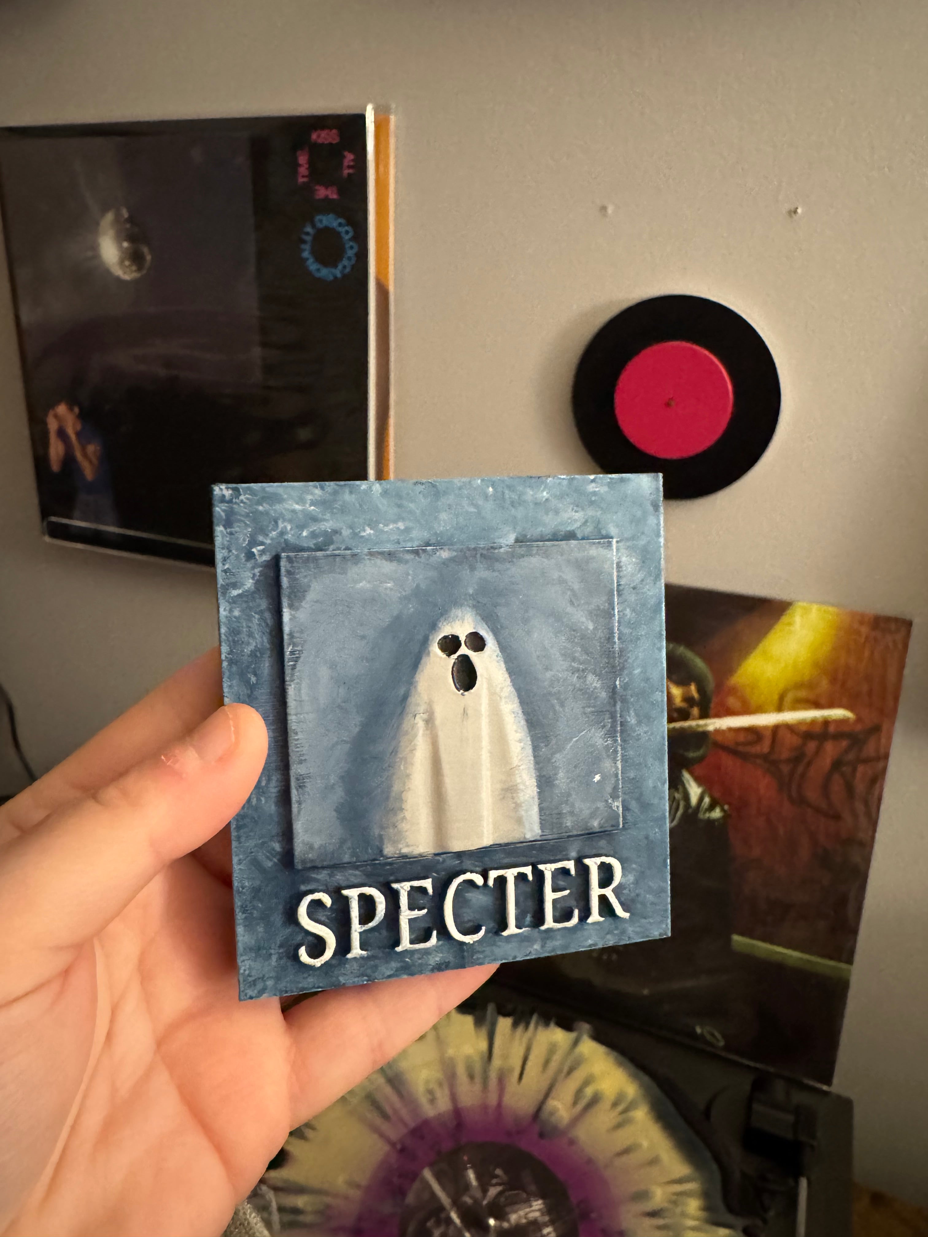 Specter Picture Record Topper👻