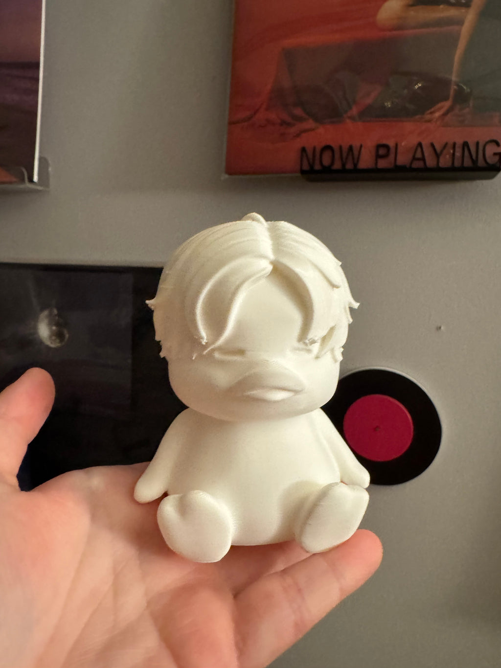 Nakey Paint Your Own Ducky Vinyl Record Topper