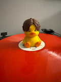 Numbered Duck vinyl record topper