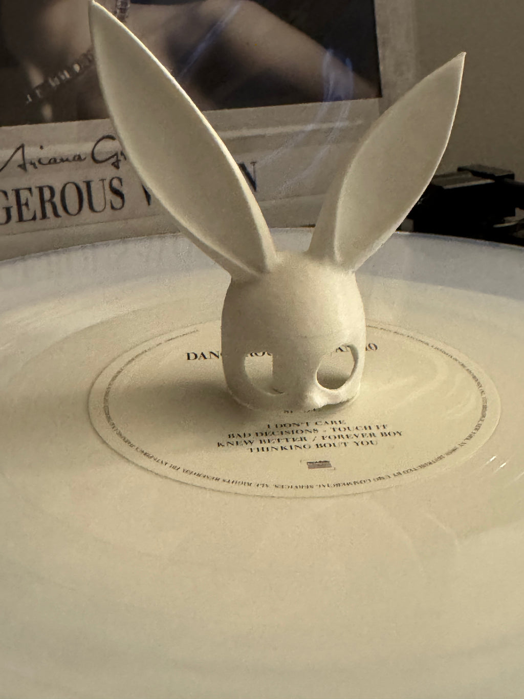 Bunny Ears Vinyl Record Topper