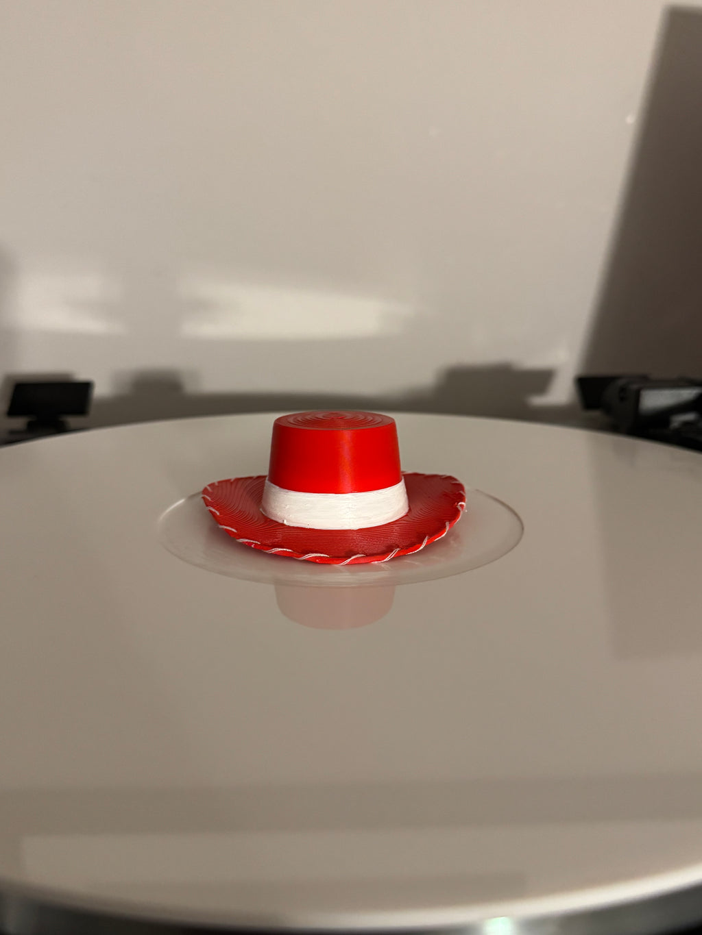 Cowgirl Hat Vinyl Record Topper