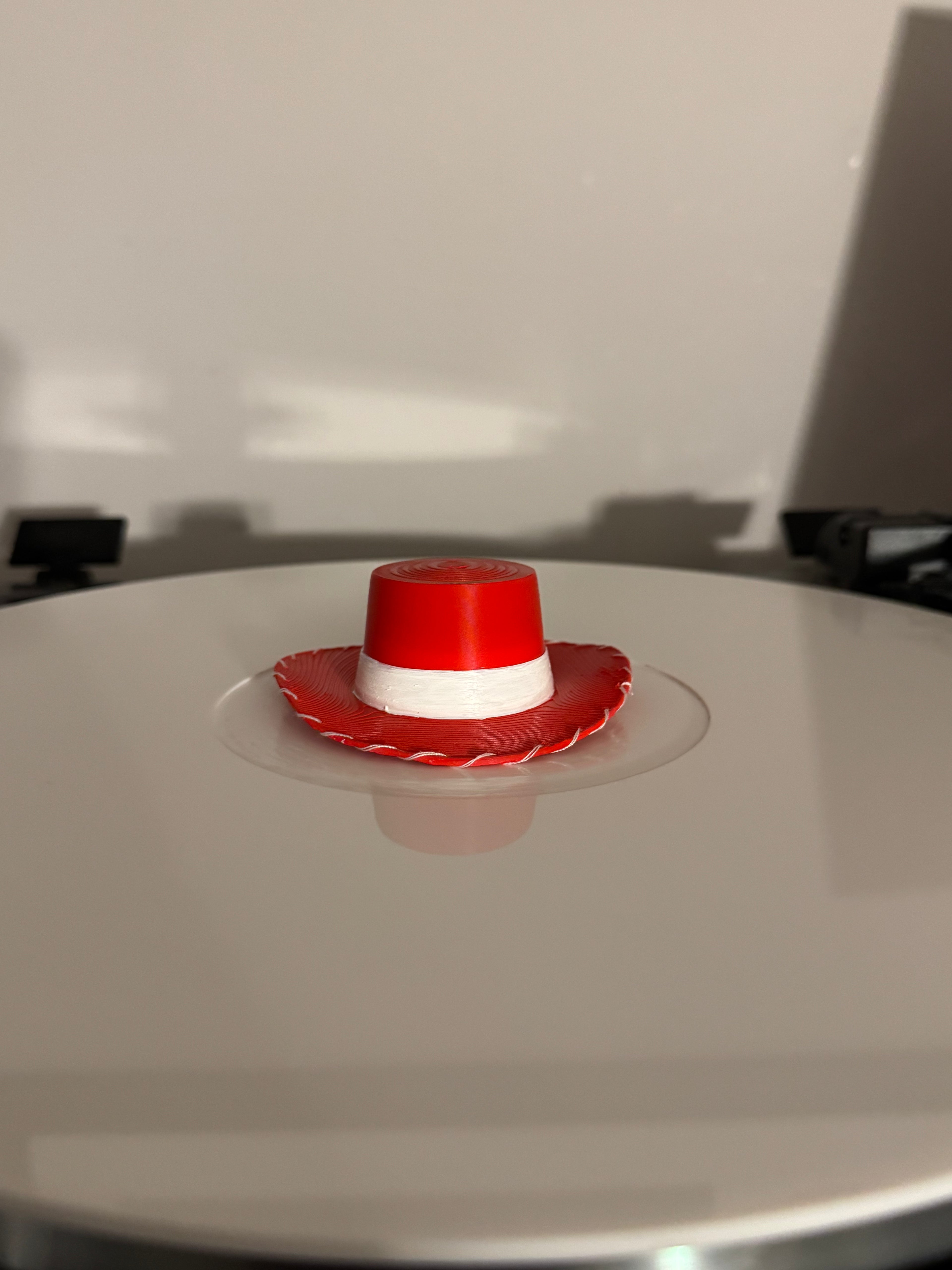 Cowgirl Hat Vinyl Record Topper