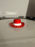 Cowgirl Hat Vinyl Record Topper