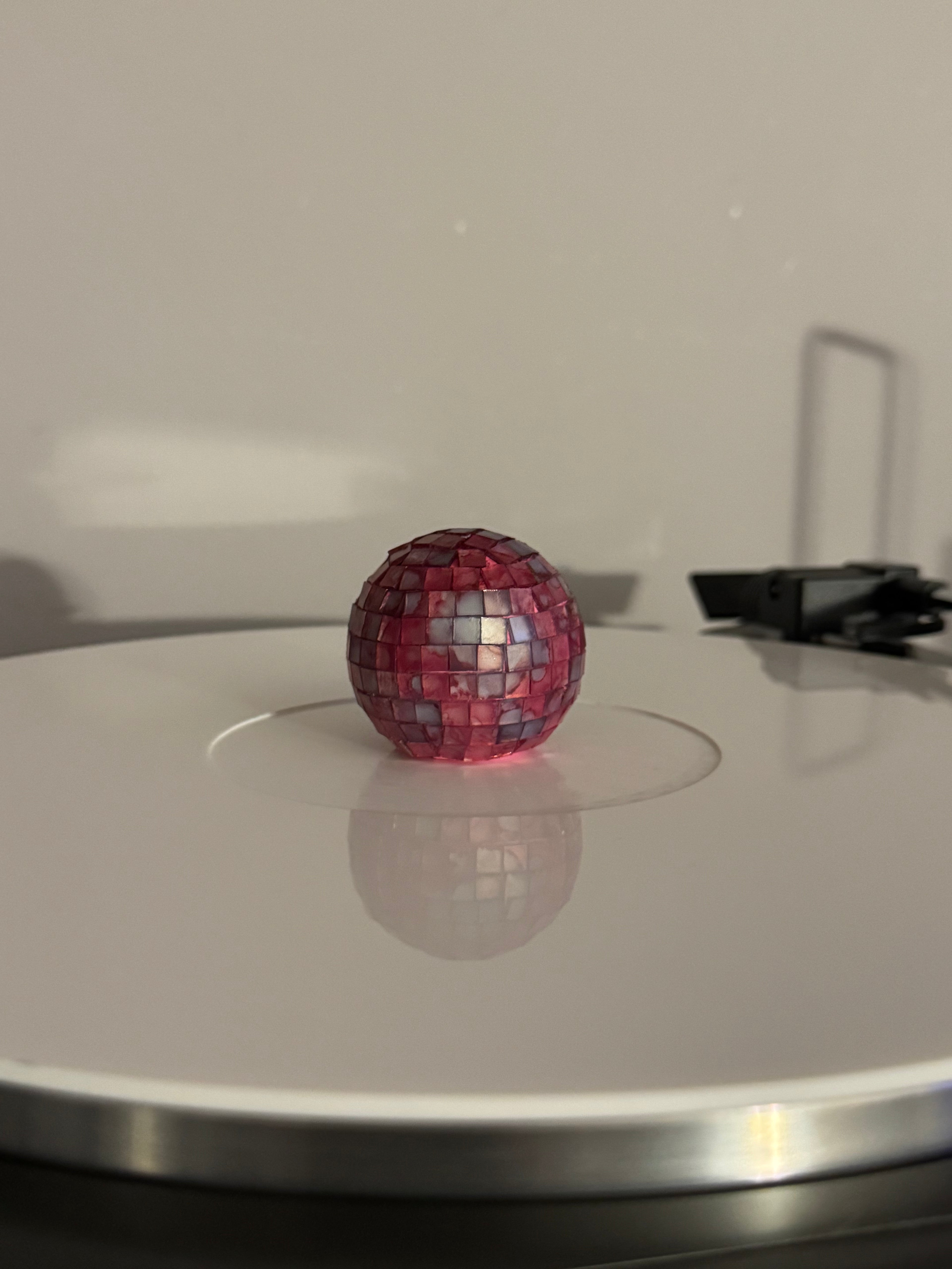 Love Mirrorball Vinyl Topper