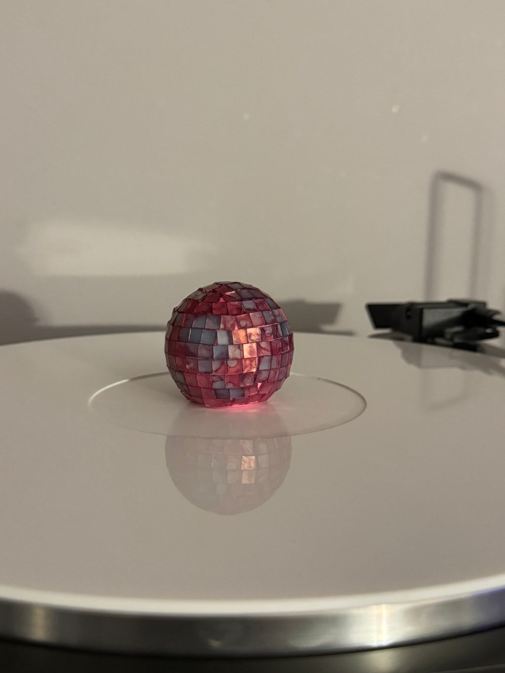 Love Mirrorball Vinyl Topper