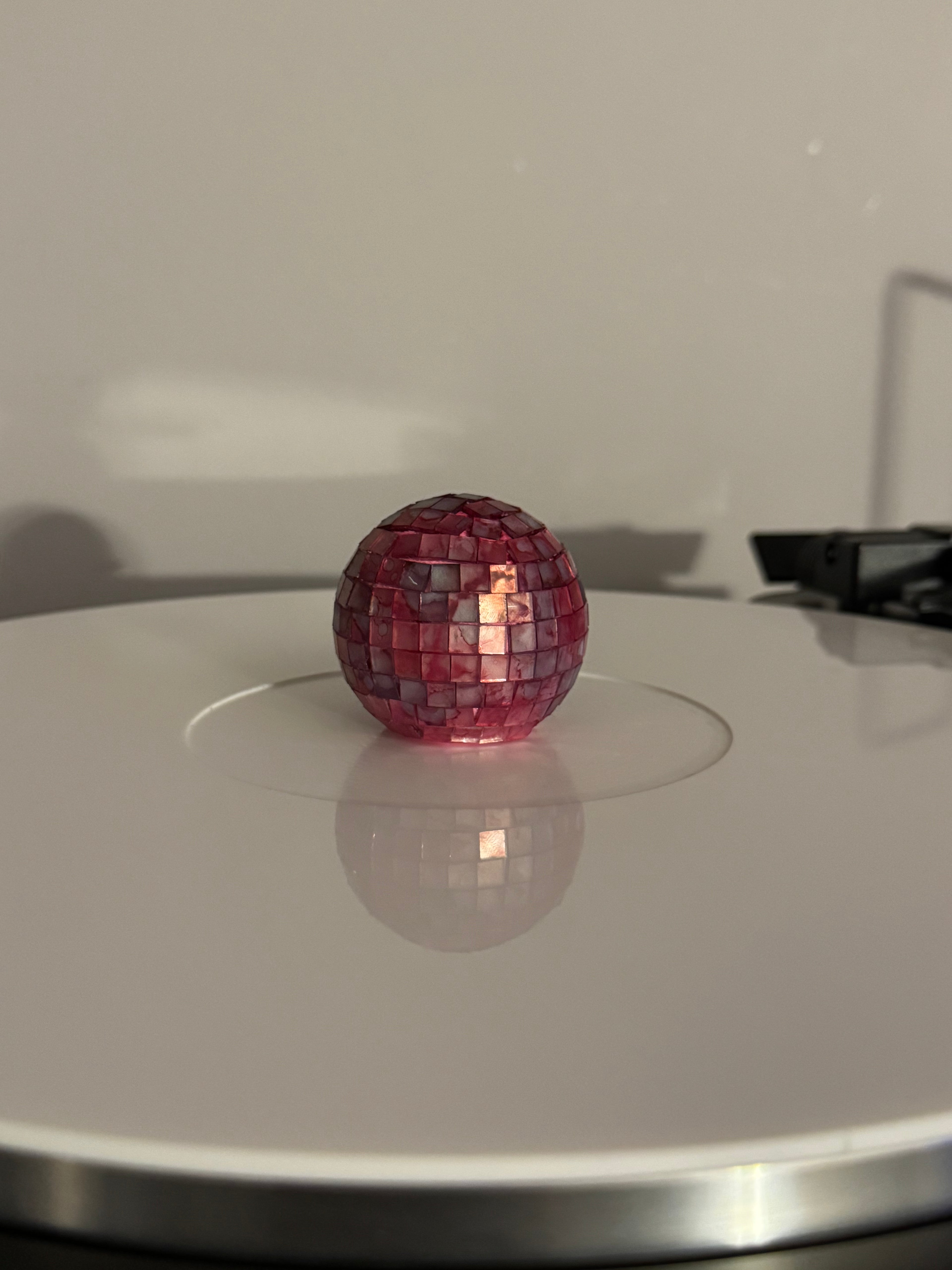 Love Mirrorball Vinyl Topper